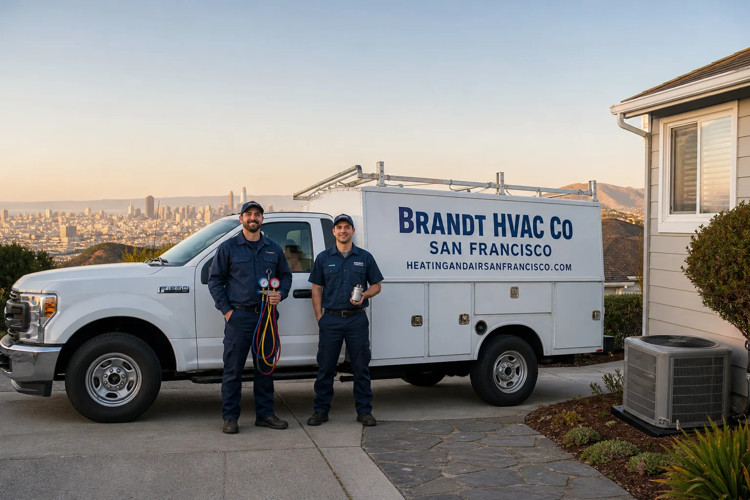 Brandt HVAC Co San Francisco hvac team